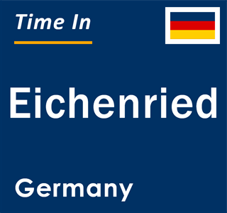 Current local time in Eichenried, Germany