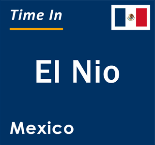 Current local time in El Nio, Mexico