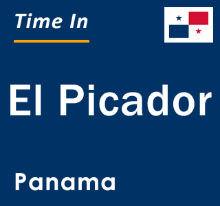 Current local time in El Picador, Panama