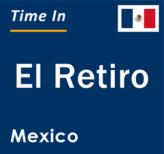 Current local time in El Retiro, Mexico