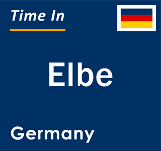Current local time in Elbe, Germany