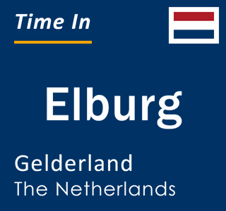 Current Local Time in Elburg, Gelderland, The Netherlands
