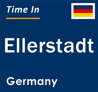 Current local time in Ellerstadt, Germany