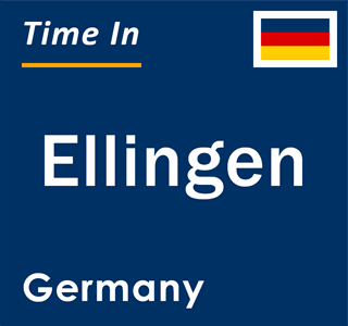 Current local time in Ellingen, Germany
