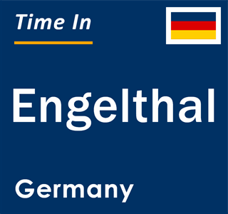 Current local time in Engelthal, Germany
