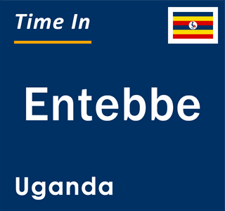 Current local time in Entebbe, Uganda