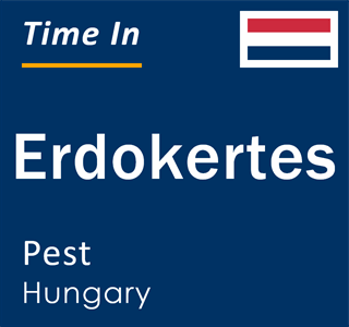 Current local time in Erdokertes, Pest, Hungary