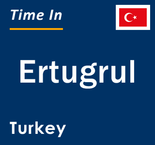 Current local time in Ertugrul, Turkey
