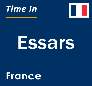 Current local time in Essars, France