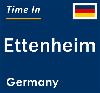 Current local time in Ettenheim, Germany