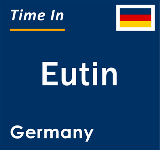 Current local time in Eutin, Germany