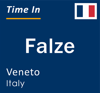 Current local time in Falze, Veneto, Italy
