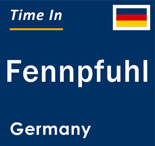 Current local time in Fennpfuhl, Germany
