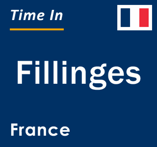 Current local time in Fillinges, France