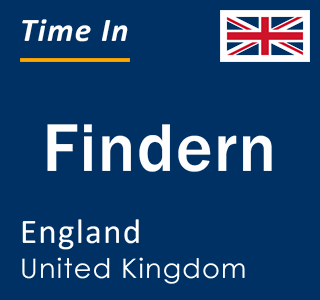 Current local time in Findern, England, United Kingdom