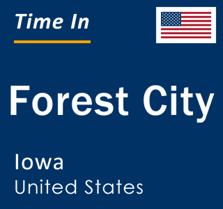 Current local time in Forest City, Iowa, United States