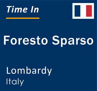 Current local time in Foresto Sparso, Lombardy, Italy