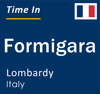 Current local time in Formigara, Lombardy, Italy