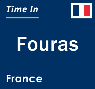 Current local time in Fouras, France