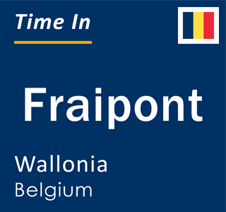 Current local time in Fraipont, Wallonia, Belgium