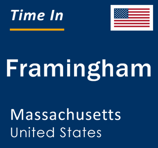 Current Local Time in Framingham, Massachusetts, USA intelligence overview