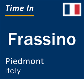 Current local time in Frassino, Piedmont, Italy
