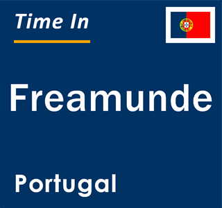 Current local time in Freamunde, Portugal