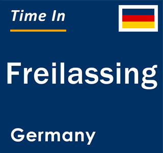 Current local time in Freilassing, Germany