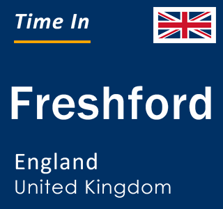 Current local time in Freshford, England, United Kingdom