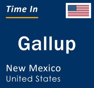 Current local time in Gallup, New Mexico, United States