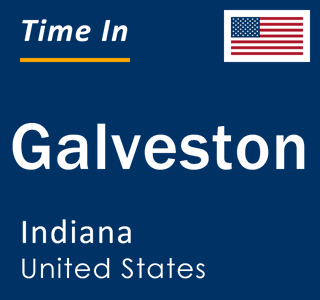 Current local time in Galveston, Indiana, United States