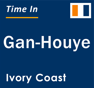 Current local time in Gan-Houye, Ivory Coast