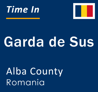 Current local time in Garda de Sus, Alba County, Romania