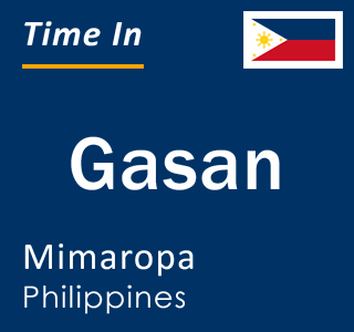 Current local time in Gasan, Mimaropa, Philippines