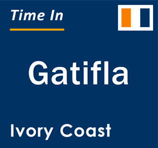 Current local time in Gatifla, Ivory Coast