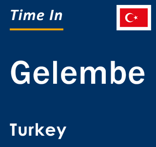 Current local time in Gelembe, Turkey