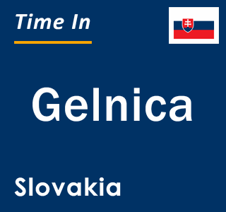 Current local time in Gelnica, Slovakia