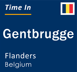 Current local time in Gentbrugge, Flanders, Belgium