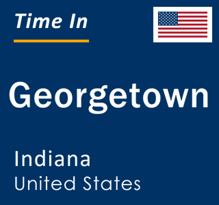 Current local time in Georgetown, Indiana, United States
