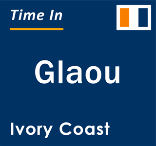 Current local time in Glaou, Ivory Coast