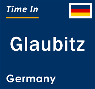 Current local time in Glaubitz, Germany