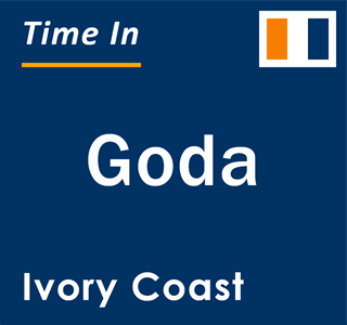 Current local time in Goda, Ivory Coast