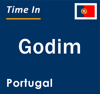 Current local time in Godim, Portugal