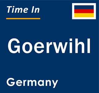 Current local time in Goerwihl, Germany