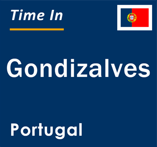 Current local time in Gondizalves, Portugal