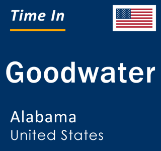 Current local time in Goodwater, Alabama, United States
