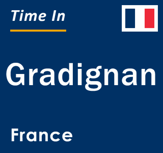 Current local time in Gradignan, France