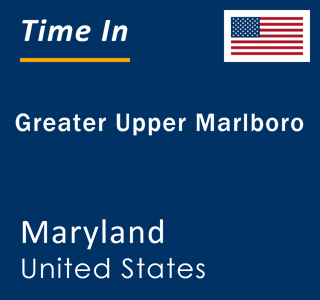 Current local time in Greater Upper Marlboro, Maryland, United States