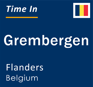 Current local time in Grembergen, Flanders, Belgium