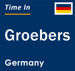 Current local time in Groebers, Germany